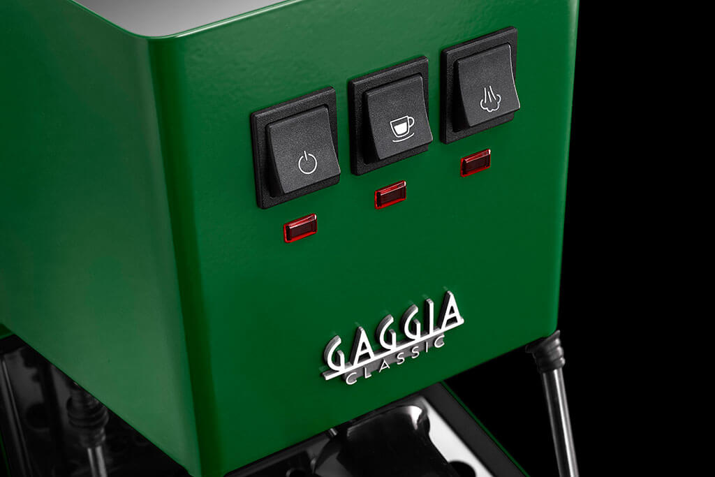 Buy Gaggia Classic Evo (2024) Jungle Green Espresso Machine Online - Fast Nationwide Delivery