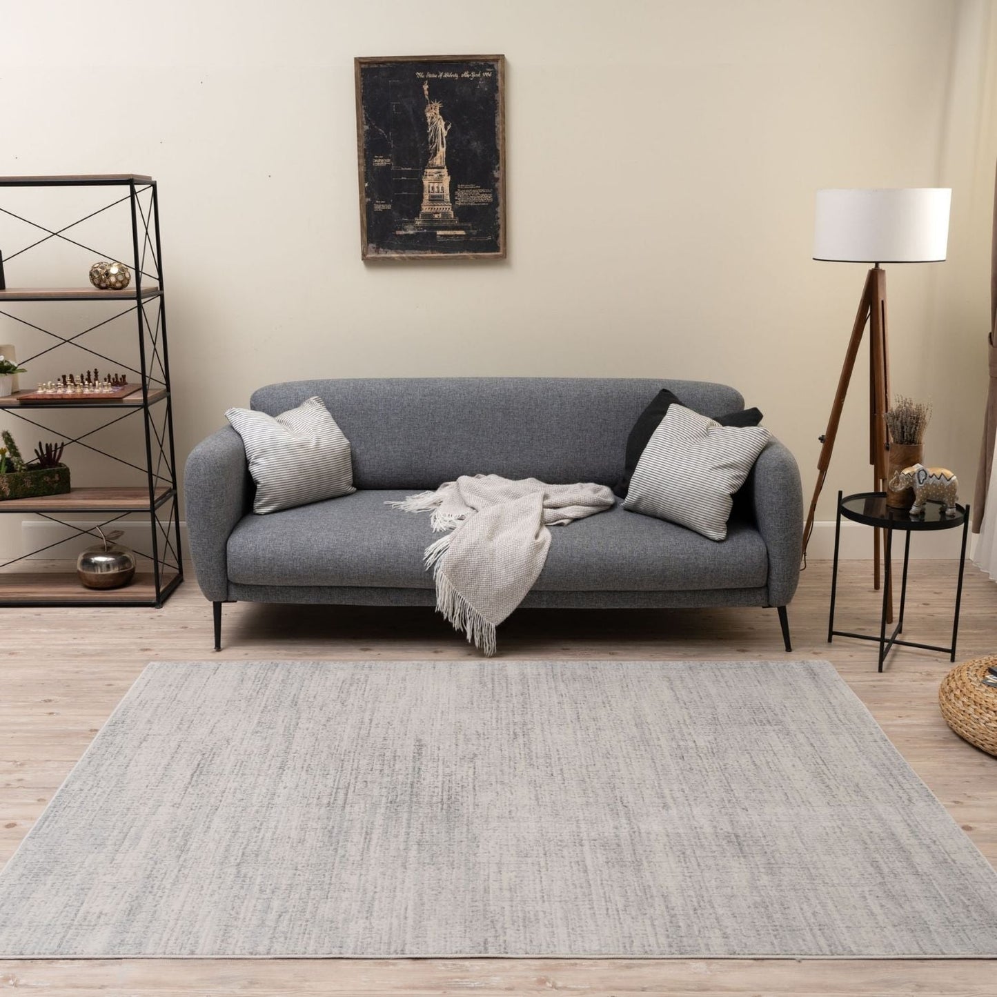 Montana Cream & Grey Rug | 3800