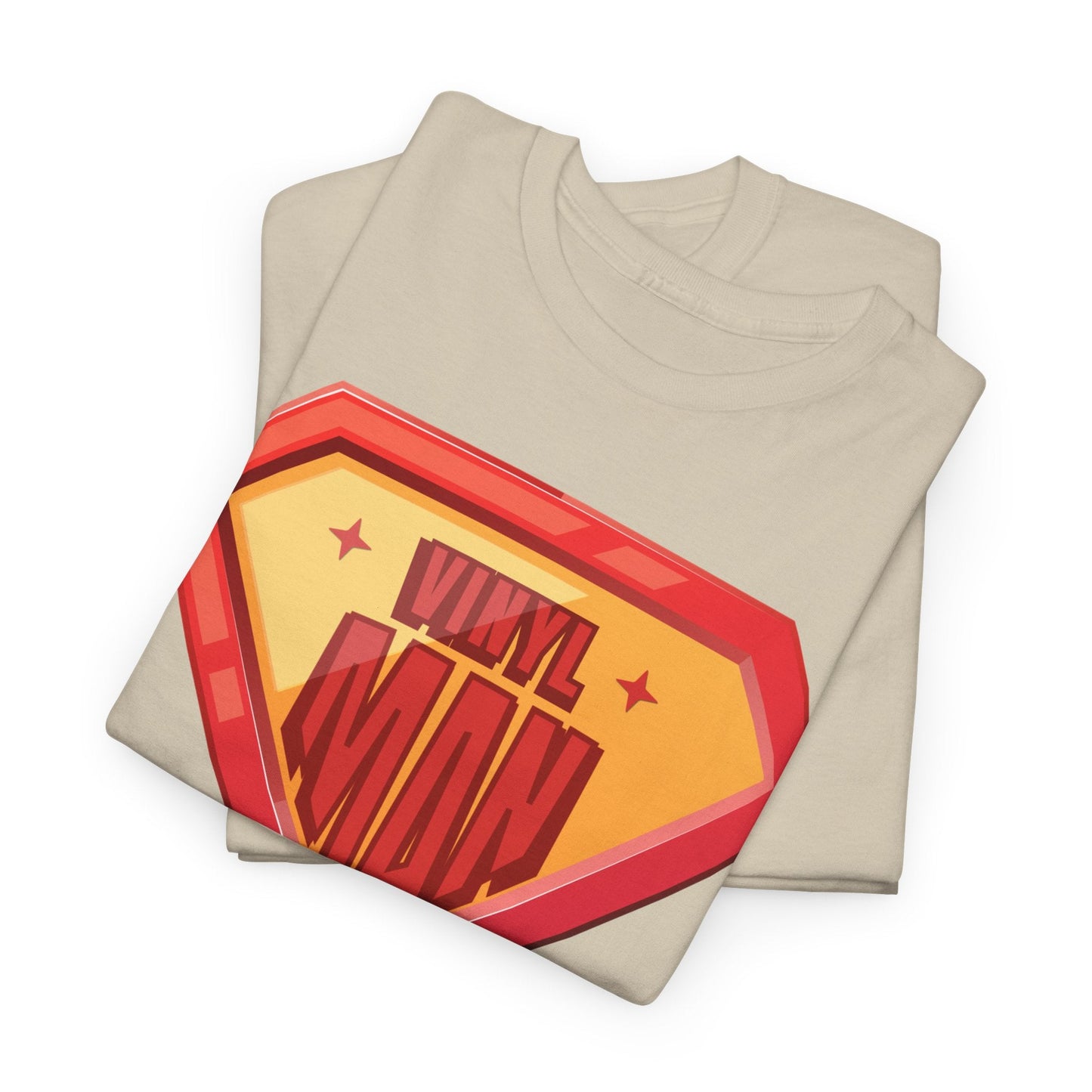 'Vinyl Man' Men's Superhero T-Shirt