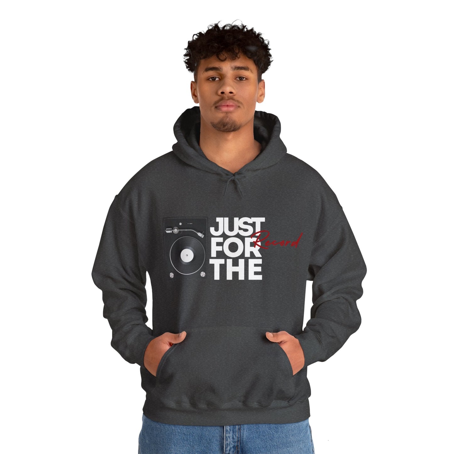 'Just for the Record' Men's Hoodie