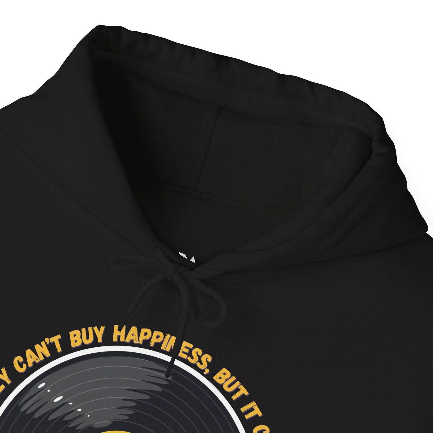 'Money Can't Buy Happiness, But It Can Buy Vinyl' Men's Hoodie