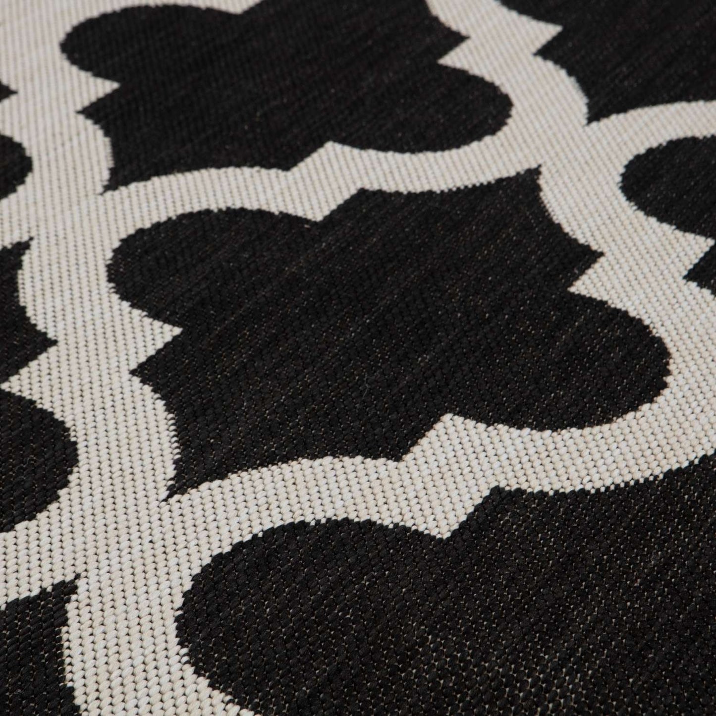 Ecology Outdoor Rug Black | 400B