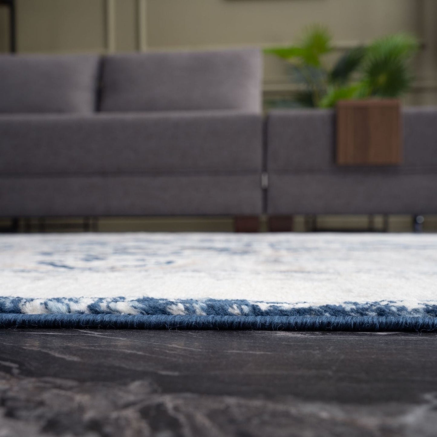 Montana Vintage Navy Rugs | 4020