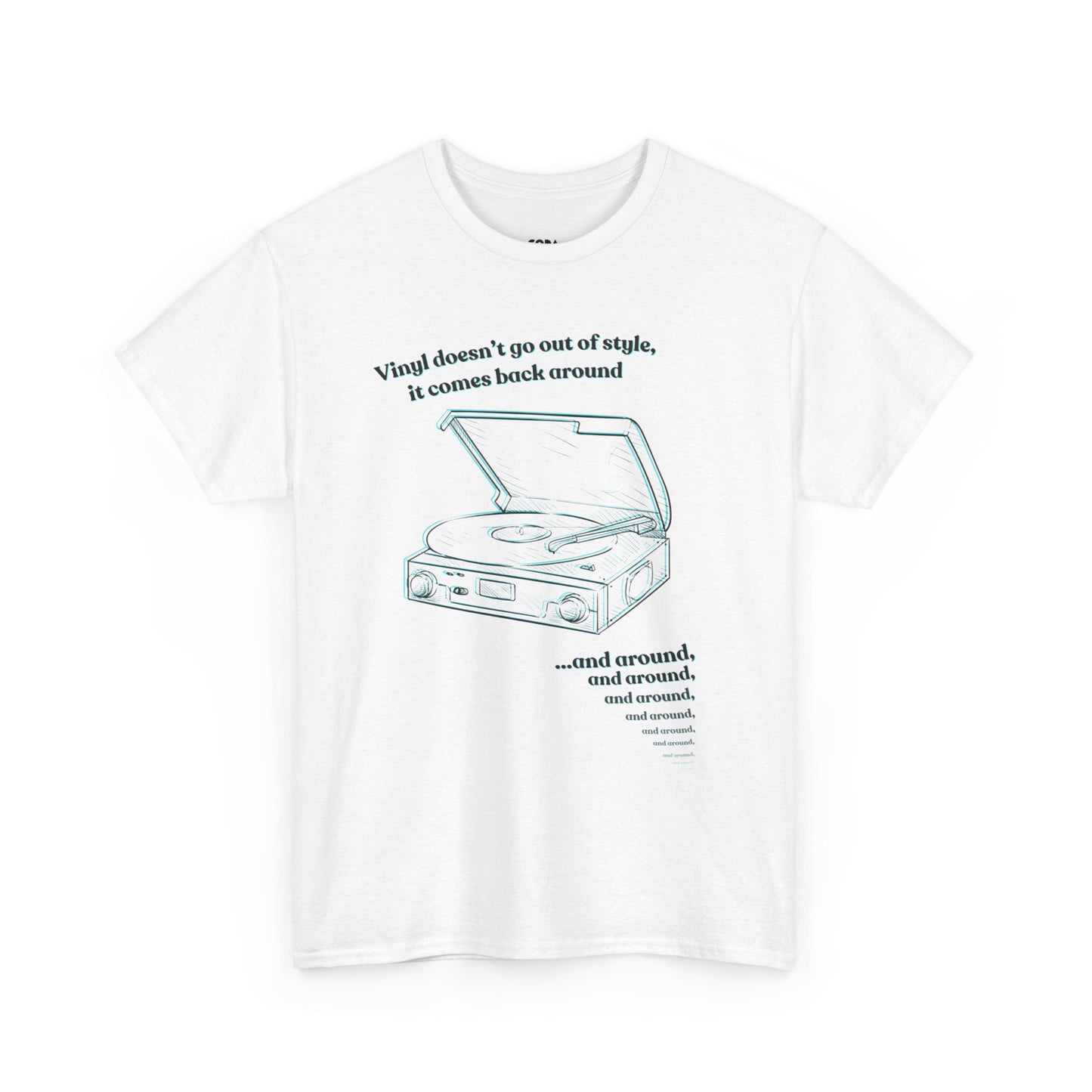 'Vinyl Doesn't Go Out Of Style' Men's T-Shirt