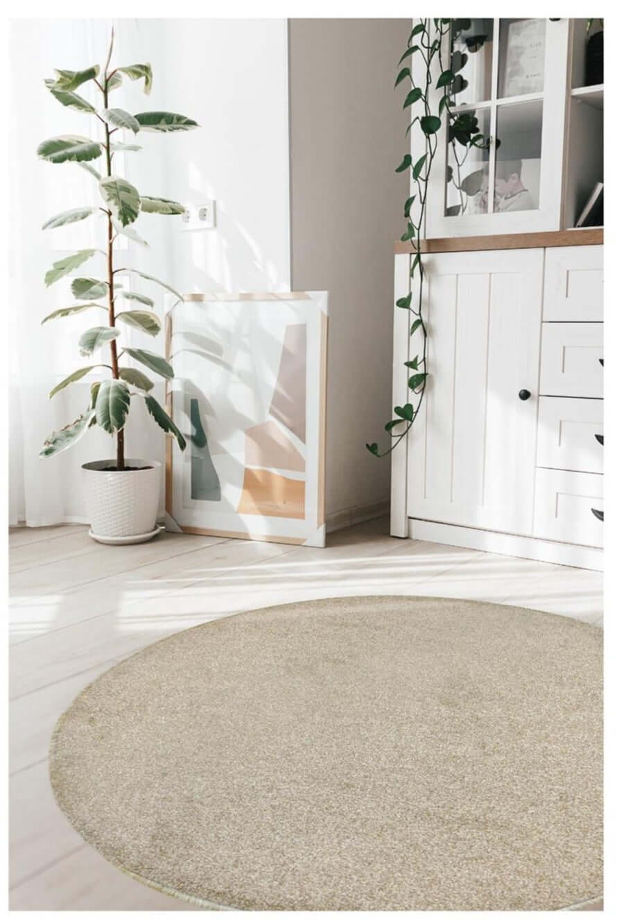 Relay Beige Recycled Low Pile Rug