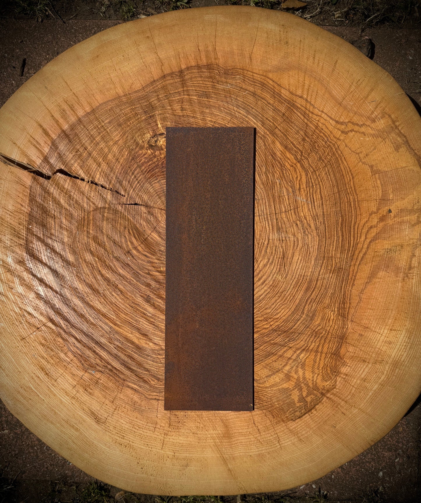 5" Fat Font Rusty Metal Letters A-Z 0-9