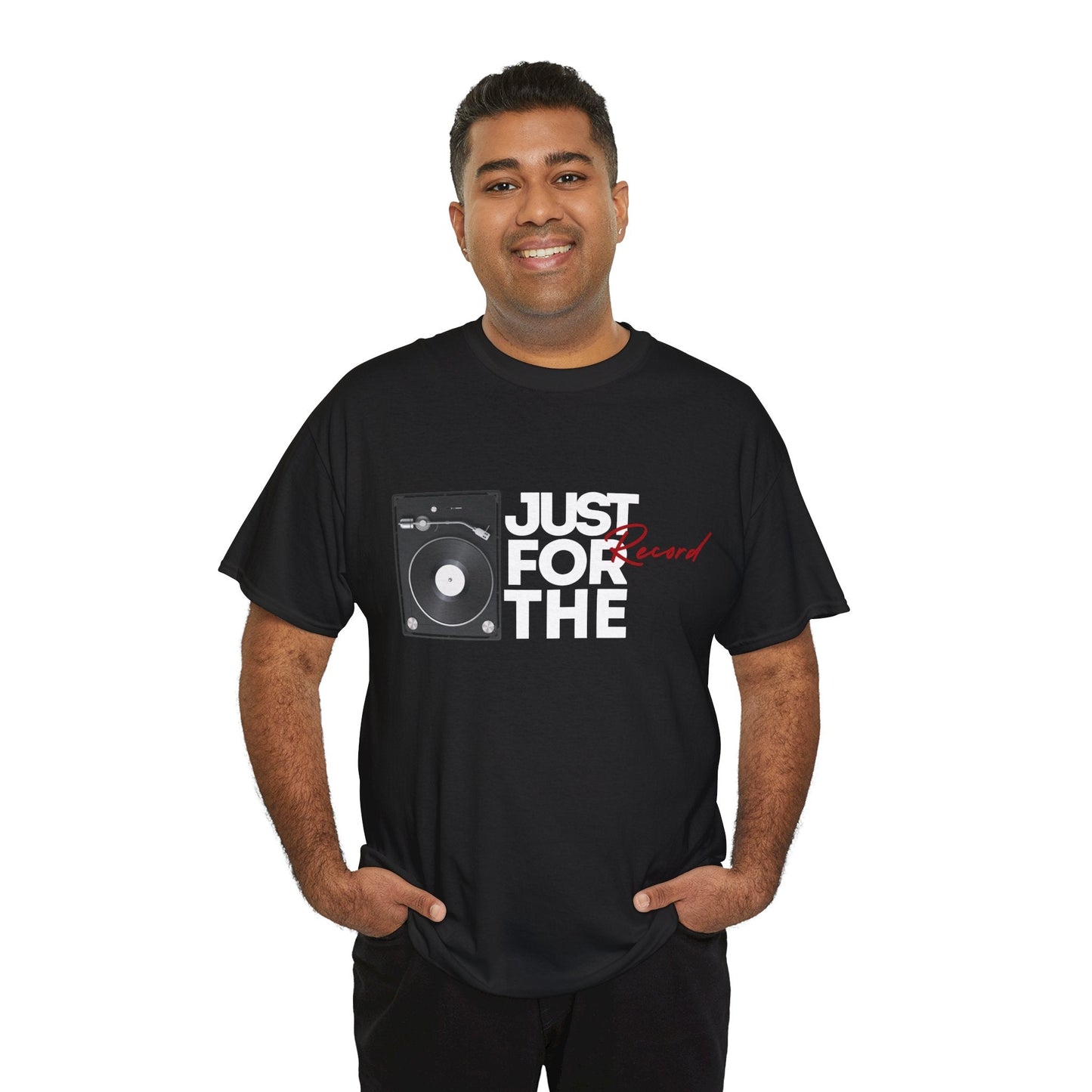 'Just for the Record' Men's Vinyl T-Shirt