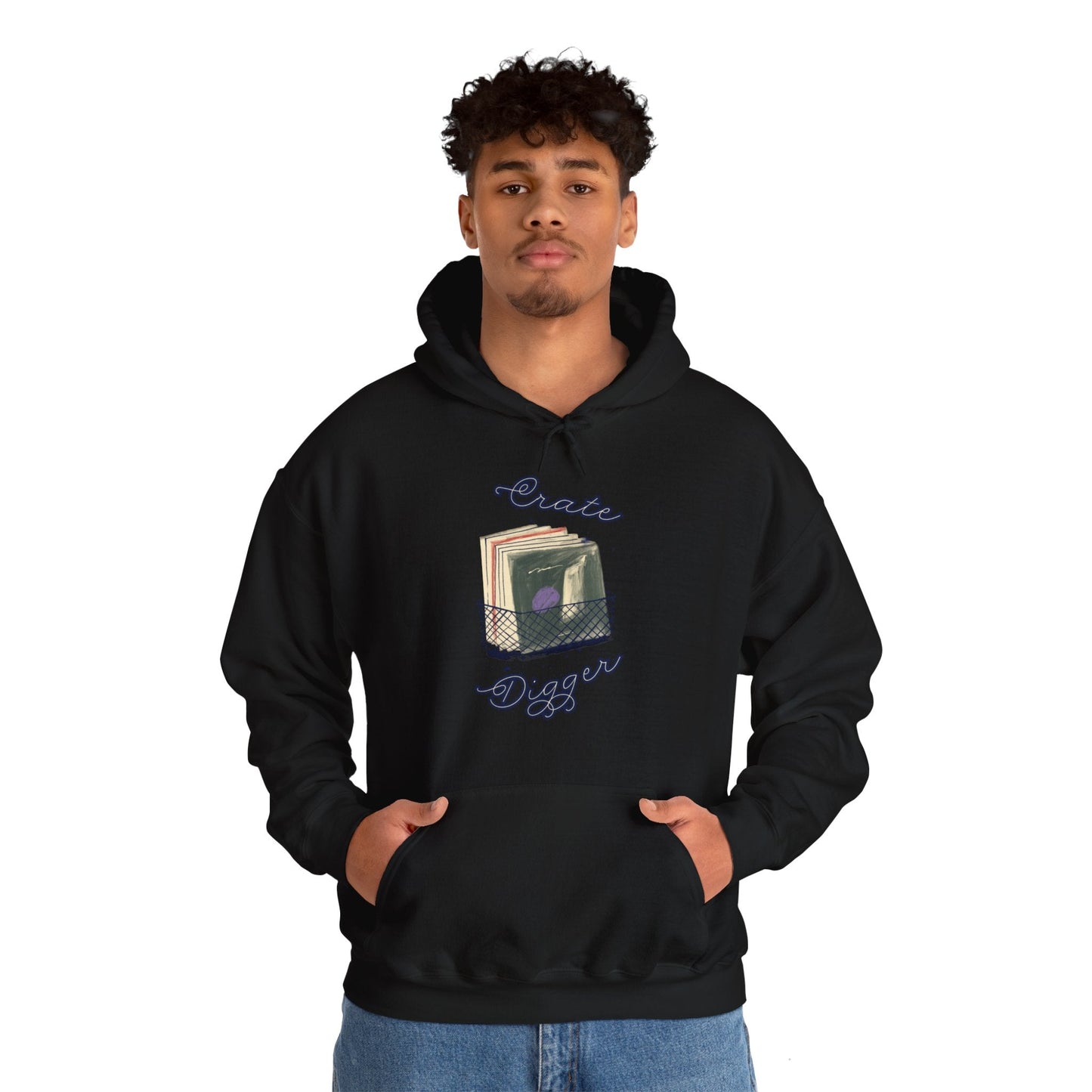 'Crate Digger' Men's Hoodie