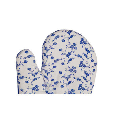 Blue Rose Single Oven Glove