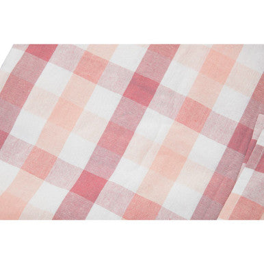 Thread & Loom Toasted Almond And Coral Tablecloth