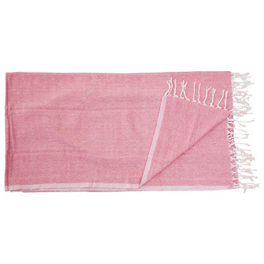 Thread & Loom Poppy Red Hammam Towel
