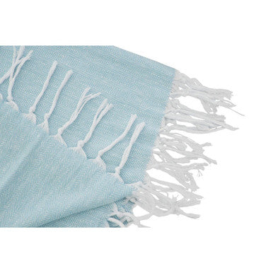Thread & Loom Heritage Blue Hammam Towel