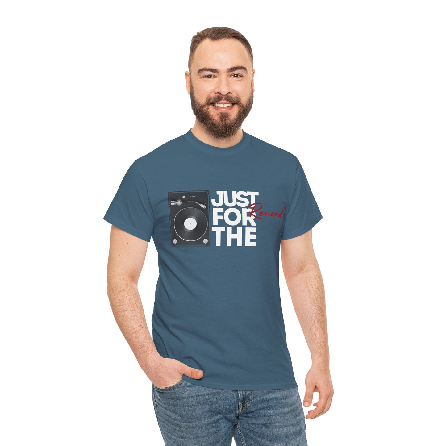 'Just for the Record' Men's Vinyl T-Shirt