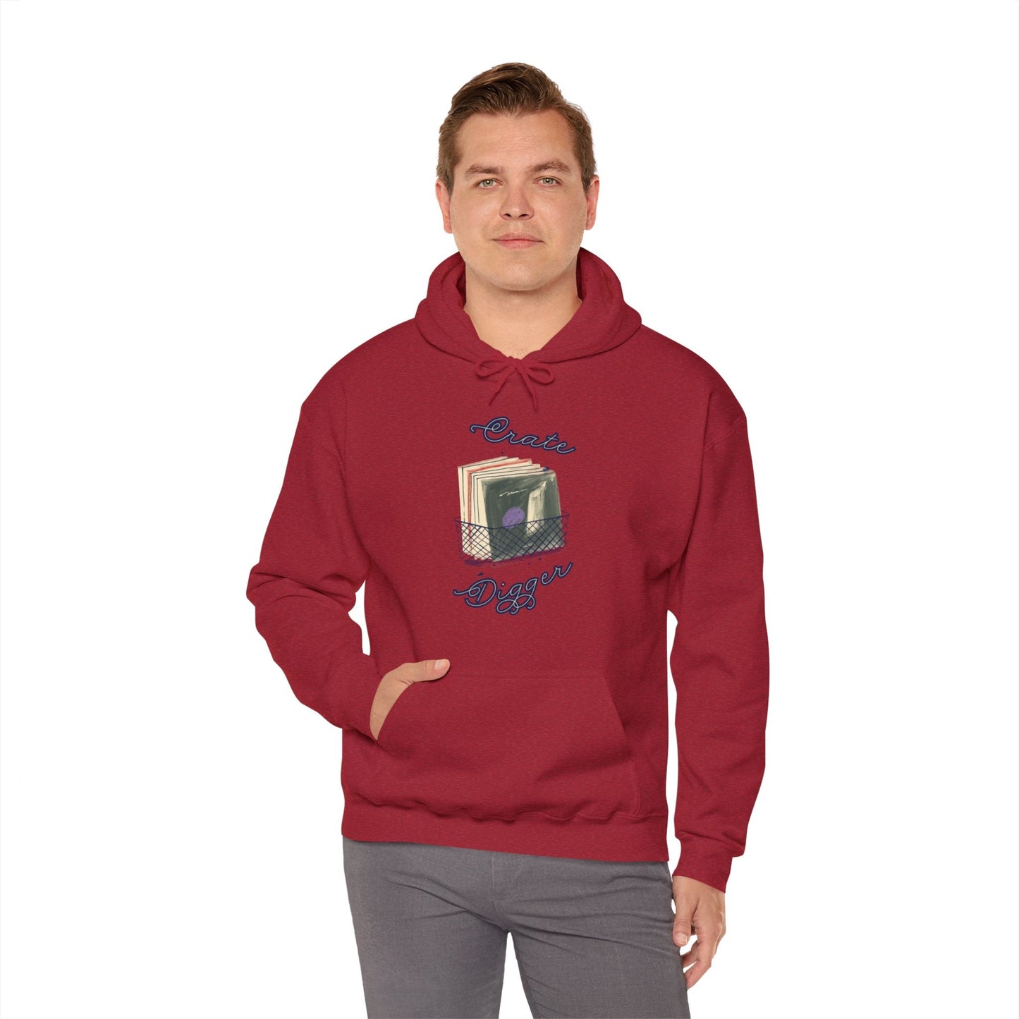 'Crate Digger' Men's Hoodie