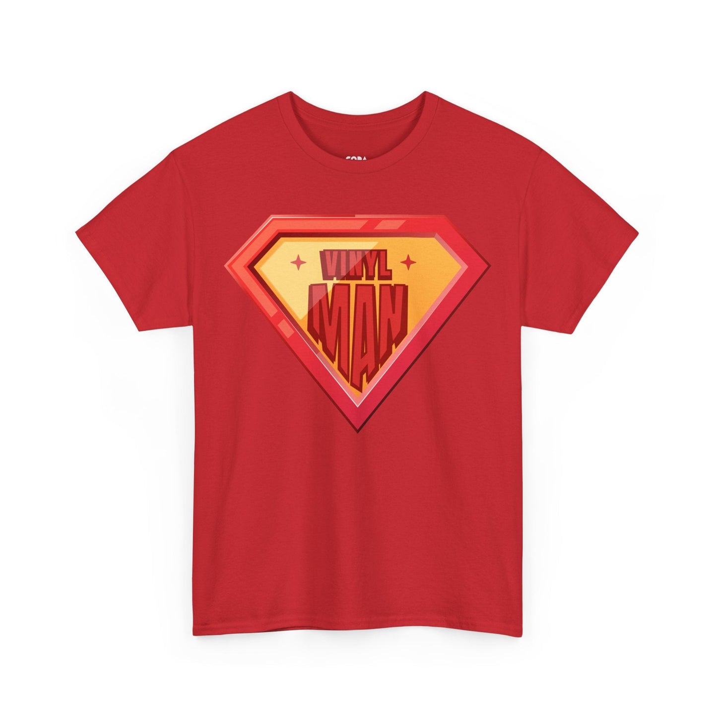 'Vinyl Man' Men's Superhero T-Shirt