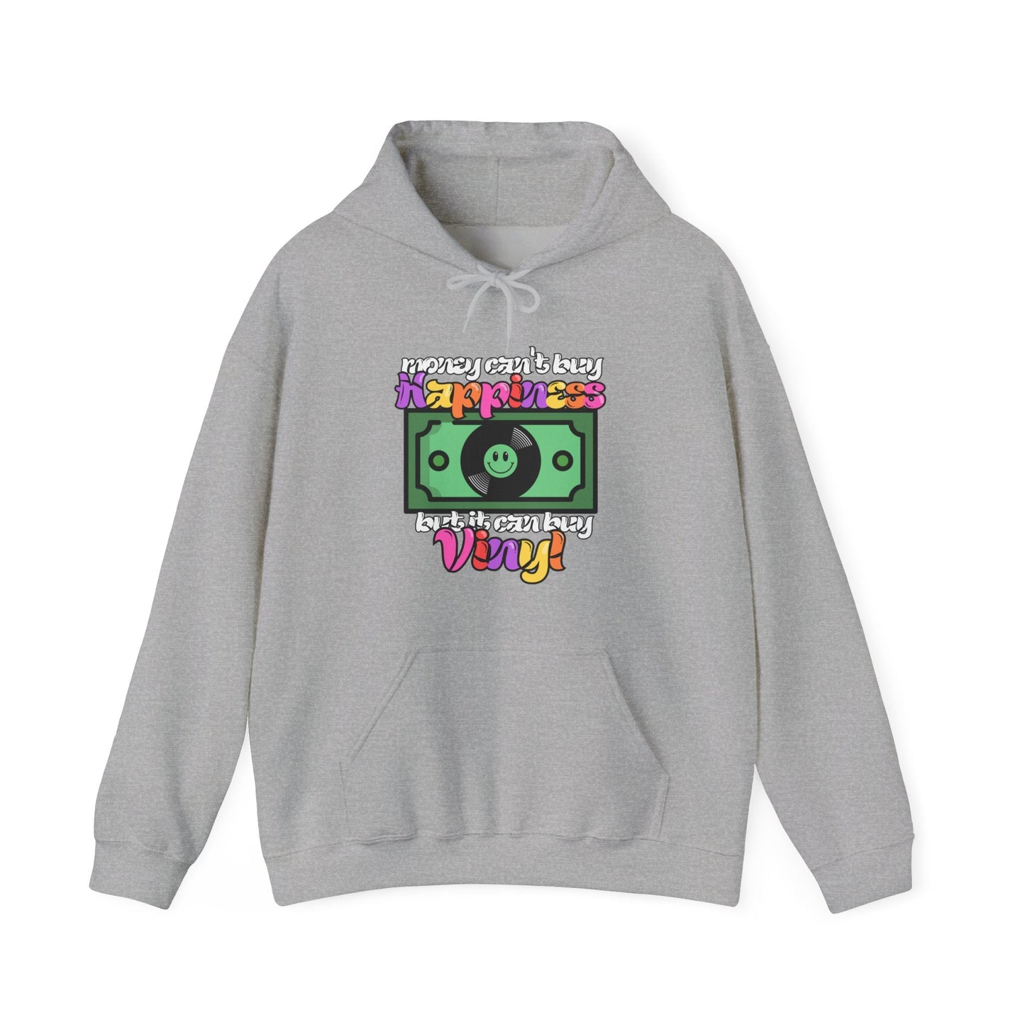 'Money Can't Buy Happiness, But It Can Buy Vinyl' Men's Hoodie