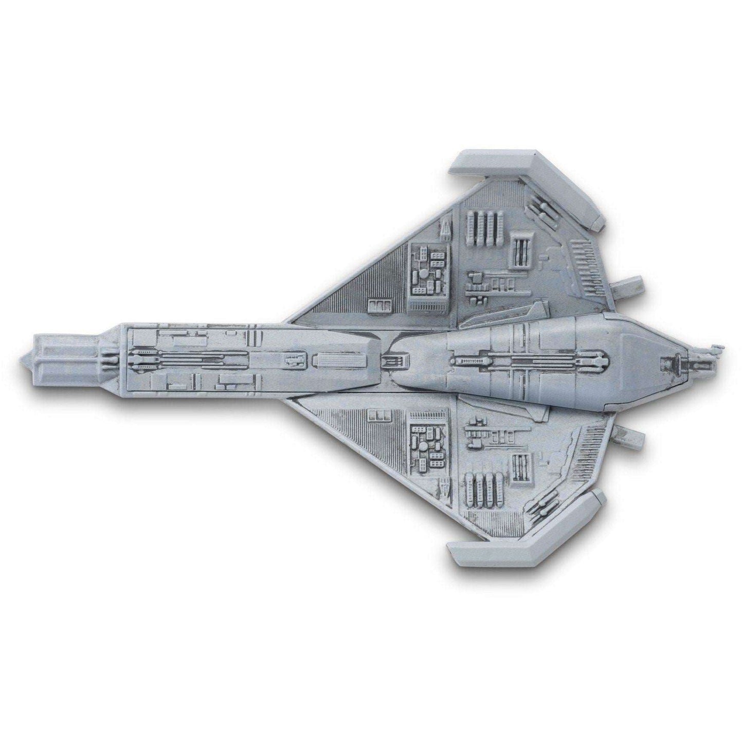 #142 Promellian Battle Cruiser Model Die Cast Ship (Eaglemoss / Star Trek)