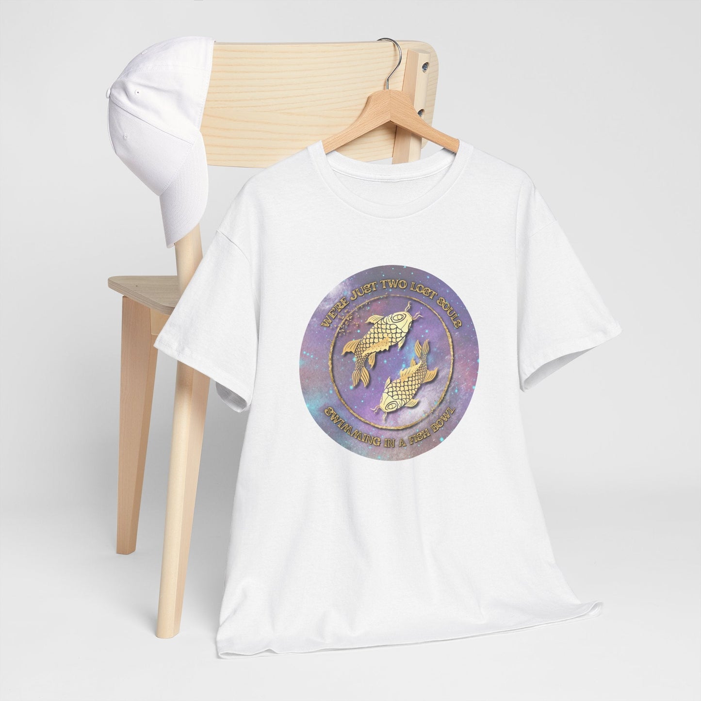 'Lost Souls' Celestial Fish Lyric T-Shirt