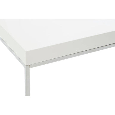 Allure Chrome Console Table