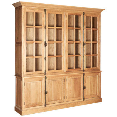 Lyon Cabinet With 6 Upper Shelves