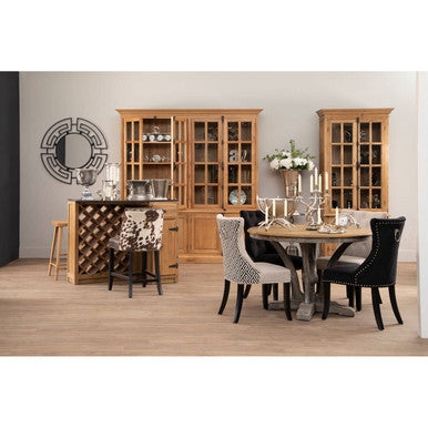 Lyon Cabinet With 3 Upper Shelves