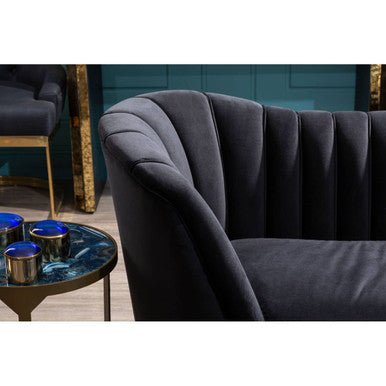 Vizzini Round Agate Side Table