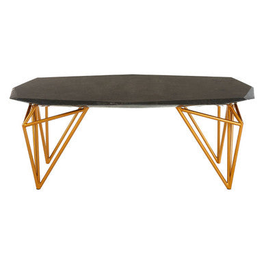 Relic Black Marble Coffee Table
