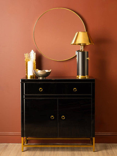 Kensington Townhouse Black Cabinet