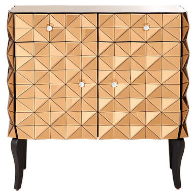 Soho Copper Finish Cabinet