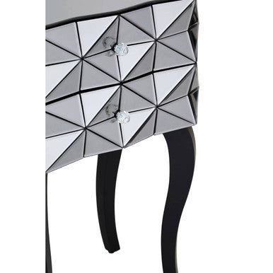 Soho 2 Drawer  Bed Side Table in 3D effect