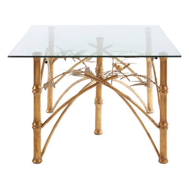 Zariah Table With Bamboo Design Legs