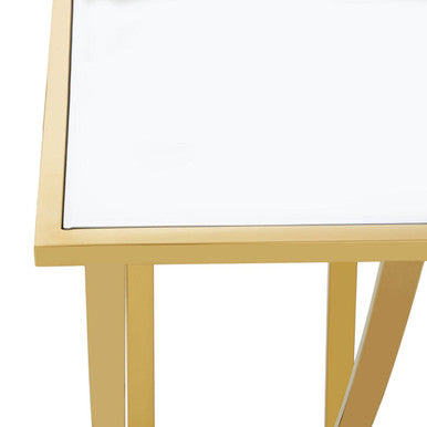 Reena Gold Console Table