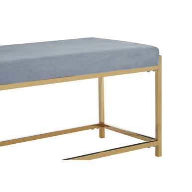 Allure Gold And Powder Blue Bench