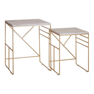 Avantis Set Of 2 Square Side Tables