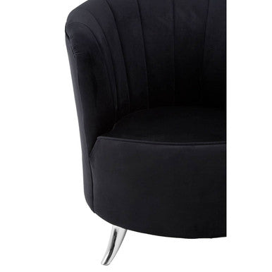 Maci Black Tub Chair