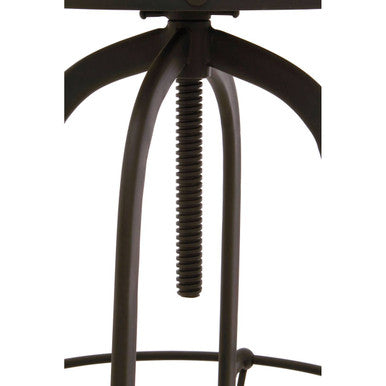 Vasco Black And White Finish Bar Stool