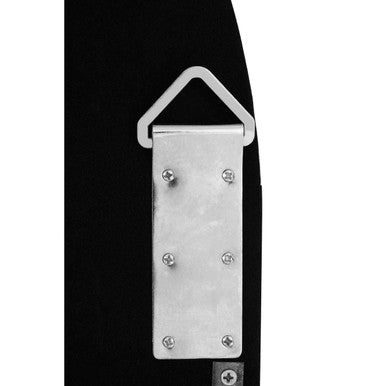 Fret Flat Wood White Finish Mirror