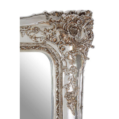 Marseille Champagne Baroque Style Wall Mirror