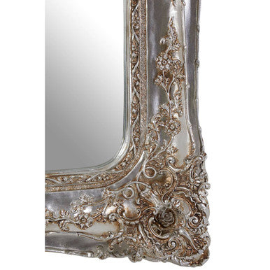 Marseille Champagne Baroque Style Wall Mirror