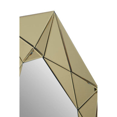 Kava Gold Frame Wall Mirror