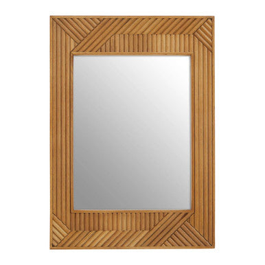 Jakara Natural Finish Wall Mirror