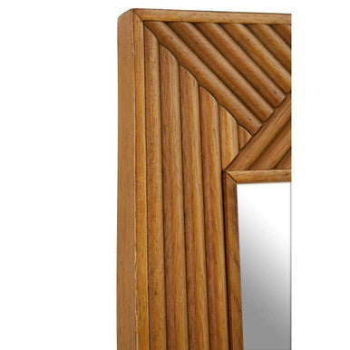 Jakara Natural Finish Wall Mirror