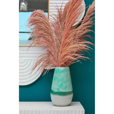 Saras White Finish Mango Wood Wall Mirror