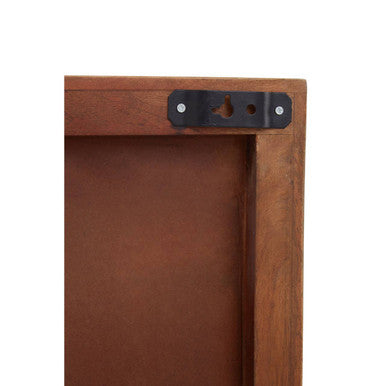 Sona Mango Wood Sqaure Wall Mirror