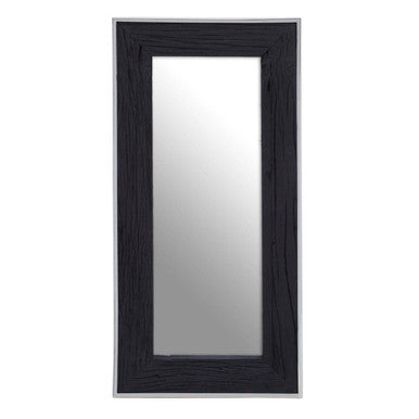 Kerala Black Rectangular Wall Mirror