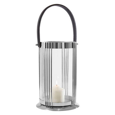 Astro large silver lantern