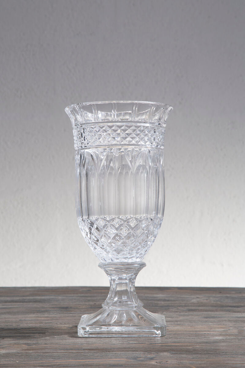 Savita Footed Vase with Square Base
