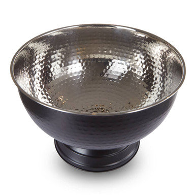 Ankara Black Finish Champagne Bowl