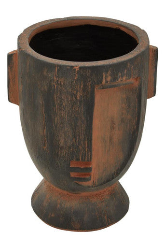 Darnell Large Rustic Face Planter