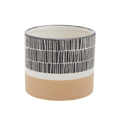 Jada Small Striped Planter